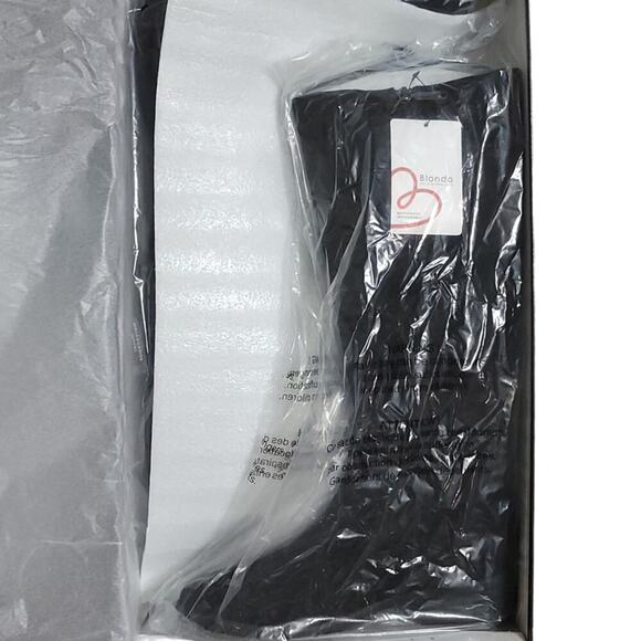 Blondo Pakita Tall Boots Black Suede Waterproof - Picture 15 of 16